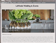 Tablet Screenshot of lawoods-events.com